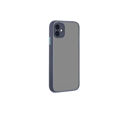 iPhone 12 Kılıf Montreal Silikon Kapak - Gri iPhone 12 Kılıf Montreal Silikon Kapak - Gri