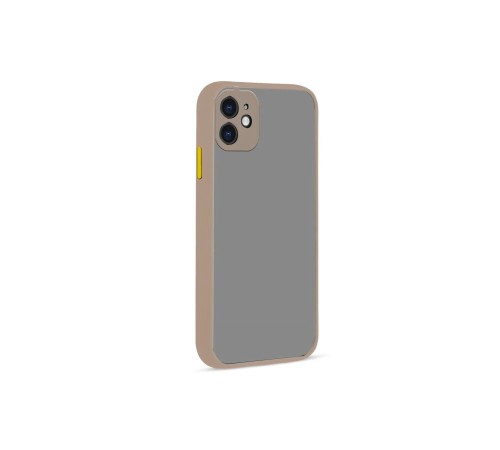 iPhone 12 Kılıf Montreal Silikon Kapak - Pembe iPhone 12 Kılıf Montreal Silikon Kapak - Pembe