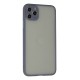 iPhone 12 Pro Kılıf Montreal Silikon Kapak - Gri