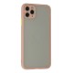 iPhone 12 Pro Kılıf Montreal Silikon Kapak - Pembe
