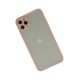 iPhone 12 Pro Kılıf Montreal Silikon Kapak - Pembe