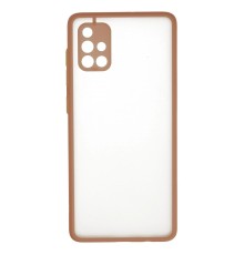 Samsung Galaxy A71 Kılıf Montreal Silikon Kapak - Pembe