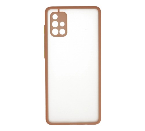 Samsung Galaxy A71 Kılıf Montreal Silikon Kapak - Pembe Samsung Galaxy A71 Kılıf Montreal Silikon Kapak - Pembe