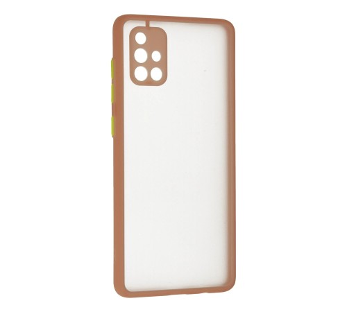Samsung Galaxy A71 Kılıf Montreal Silikon Kapak - Pembe Samsung Galaxy A71 Kılıf Montreal Silikon Kapak - Pembe