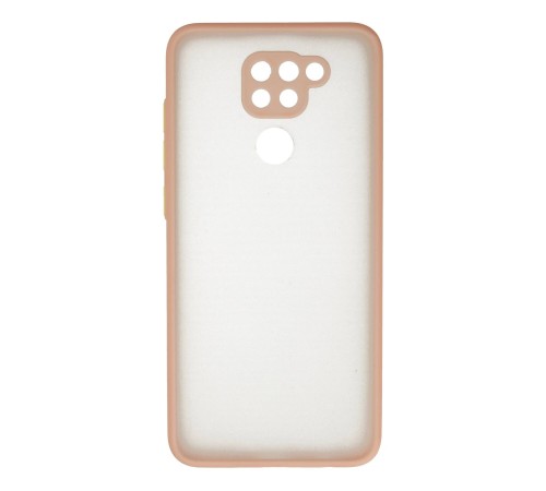 Xiaomi Redmi Note 9 Kılıf Montreal Silikon Kapak - Pembe Xiaomi Redmi Note 9 Kılıf Montreal Silikon Kapak - Pembe