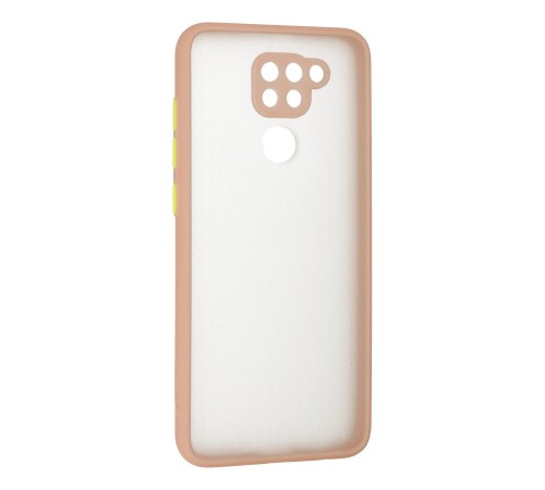 Xiaomi Redmi Note 9 Kılıf Montreal Silikon Kapak - Pembe Xiaomi Redmi Note 9 Kılıf Montreal Silikon Kapak - Pembe