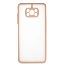 Xiaomi Pocophone X3 Kılıf Montreal Silikon Kapak - Pembe