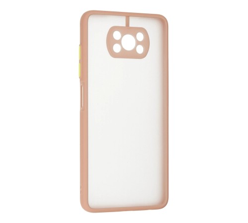 Xiaomi Pocophone X3 Kılıf Montreal Silikon Kapak - Pembe Xiaomi Pocophone X3 Kılıf Montreal Silikon Kapak - Pembe