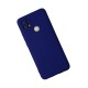 Oppo A15 Kılıf Nano içi Kadife Silikon - Lacivert