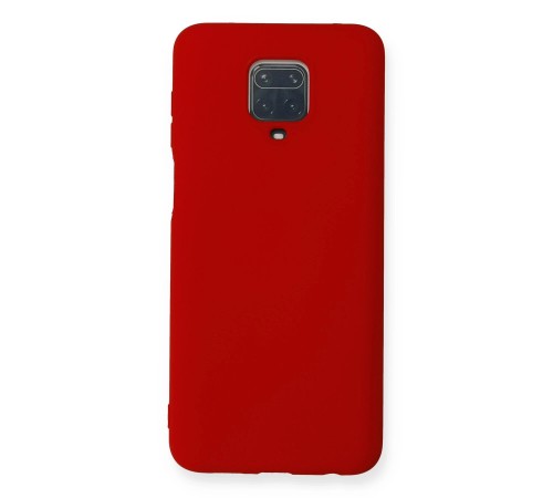 Xiaomi Redmi Note 9 Pro Kılıf Nano içi Kadife Silikon - Kırmızı Xiaomi Redmi Note 9 Pro Kılıf Nano içi Kadife Silikon - Kırmızı
