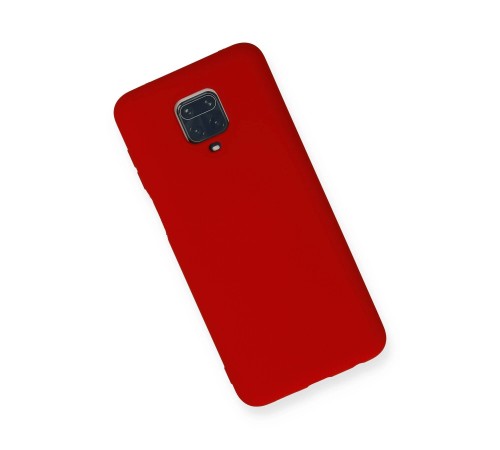 Xiaomi Redmi Note 9 Pro Kılıf Nano içi Kadife Silikon - Kırmızı Xiaomi Redmi Note 9 Pro Kılıf Nano içi Kadife Silikon - Kırmızı