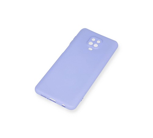 Xiaomi Redmi Note 9 Pro Kılıf Nano içi Kadife Silikon - Lila Xiaomi Redmi Note 9 Pro Kılıf Nano içi Kadife Silikon - Lila