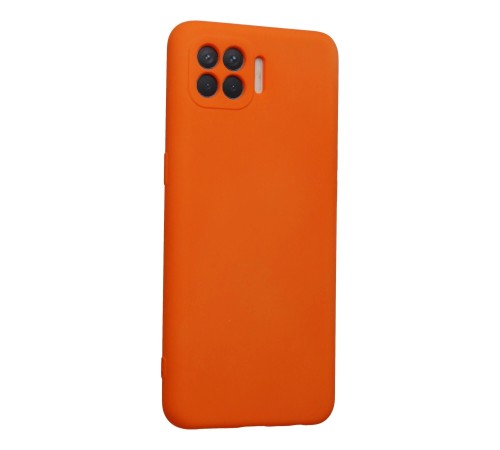 Oppo Reno 4 Lite Kılıf Nano içi Kadife Silikon - Turuncu Oppo Reno 4 Lite Kılıf Nano içi Kadife Silikon - Turuncu
