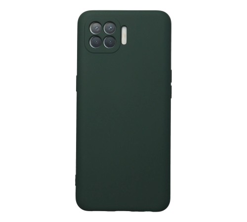 Oppo Reno 4 Lite Kılıf Nano içi Kadife Silikon - Koyu Yeşil Oppo Reno 4 Lite Kılıf Nano içi Kadife Silikon - Koyu Yeşil