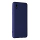 Samsung Galaxy A01 Core Kılıf Nano içi Kadife Silikon - Lacivert