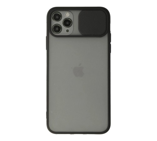 iPhone 11 Pro Kılıf Palm Buzlu Kamera Sürgülü Silikon - Siyah iPhone 11 Pro Kılıf Palm Buzlu Kamera Sürgülü Silikon - Siyah