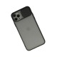 iPhone 11 Pro Kılıf Palm Buzlu Kamera Sürgülü Silikon - Siyah