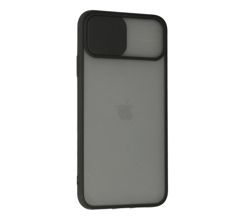 iPhone 11 Pro Kılıf Palm Buzlu Kamera Sürgülü Silikon - Siyah iPhone 11 Pro Kılıf Palm Buzlu Kamera Sürgülü Silikon - Siyah