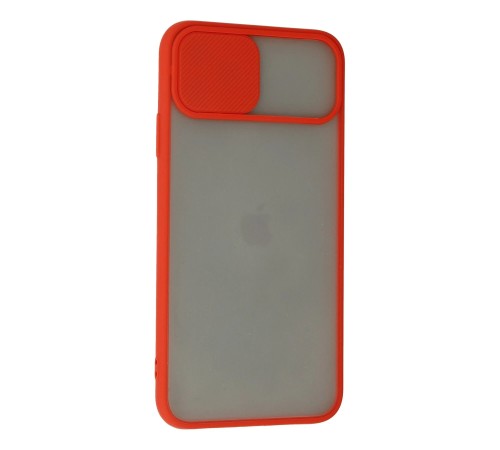 iPhone 11 Pro Kılıf Palm Buzlu Kamera Sürgülü Silikon - Kırmızı iPhone 11 Pro Kılıf Palm Buzlu Kamera Sürgülü Silikon - Kırmızı