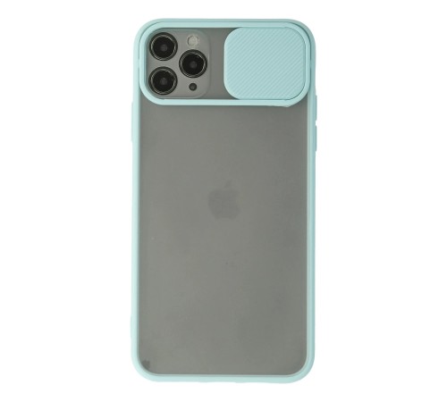iPhone 11 Pro Kılıf Palm Buzlu Kamera Sürgülü Silikon - Turkuaz iPhone 11 Pro Kılıf Palm Buzlu Kamera Sürgülü Silikon - Turkuaz