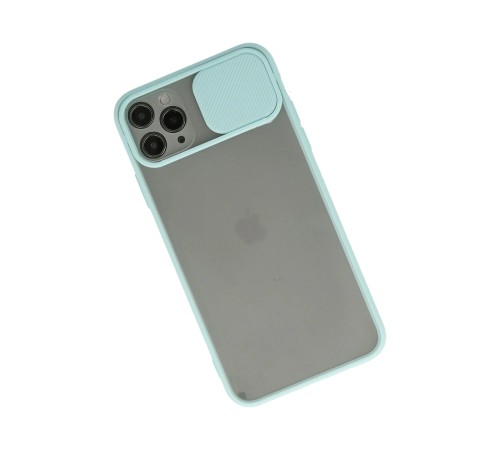 iPhone 11 Pro Kılıf Palm Buzlu Kamera Sürgülü Silikon - Turkuaz iPhone 11 Pro Kılıf Palm Buzlu Kamera Sürgülü Silikon - Turkuaz