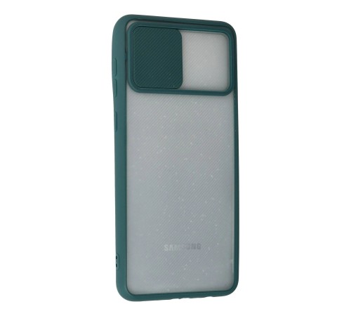 Samsung Galaxy A02 Kılıf Palm Buzlu Kamera Sürgülü Silikon - Yeşil Samsung Galaxy A02 Kılıf Palm Buzlu Kamera Sürgülü Silikon - Yeşil