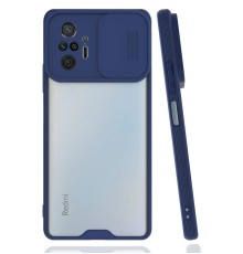 Xiaomi Redmi Note 10 Pro Kılıf Platin Kamera Koruma Silikon - Lacivert