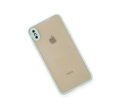 iPhone X Kılıf Montreal Silikon Kapak - Turkuaz iPhone X Kılıf Montreal Silikon Kapak - Turkuaz