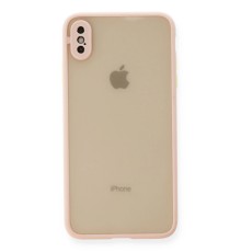 iPhone X Kılıf Montreal Silikon Kapak - Pembe