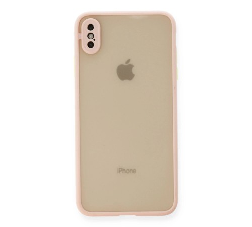 iPhone X Kılıf Montreal Silikon Kapak - Pembe iPhone X Kılıf Montreal Silikon Kapak - Pembe