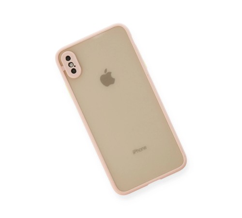 iPhone X Kılıf Montreal Silikon Kapak - Pembe iPhone X Kılıf Montreal Silikon Kapak - Pembe