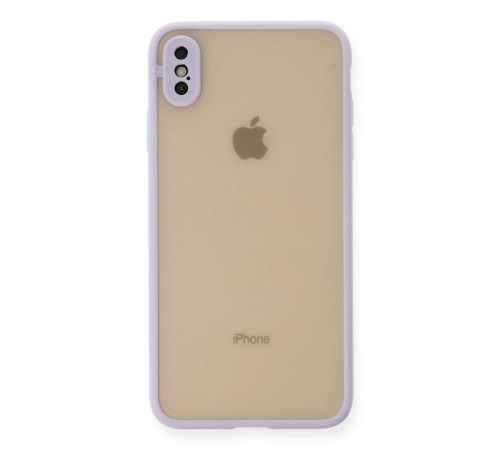 iPhone X Kılıf Montreal Silikon Kapak - Mor iPhone X Kılıf Montreal Silikon Kapak - Mor