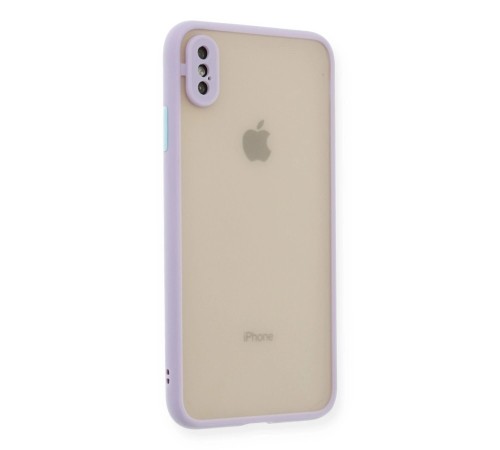 iPhone X Kılıf Montreal Silikon Kapak - Mor iPhone X Kılıf Montreal Silikon Kapak - Mor