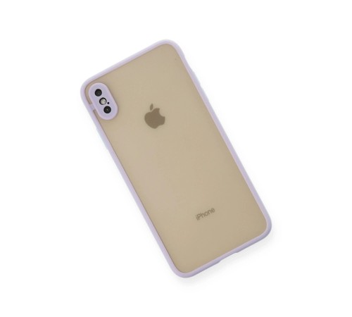 iPhone X Kılıf Montreal Silikon Kapak - Mor iPhone X Kılıf Montreal Silikon Kapak - Mor