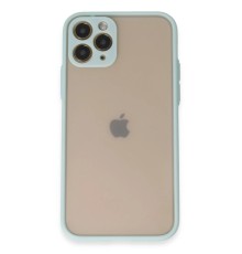 iPhone 11 Pro Kılıf Montreal Silikon Kapak - Turkuaz