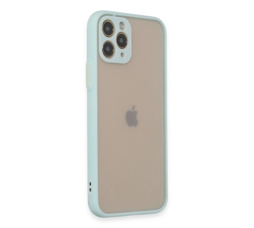 iPhone 11 Pro Kılıf Montreal Silikon Kapak - Turkuaz iPhone 11 Pro Kılıf Montreal Silikon Kapak - Turkuaz