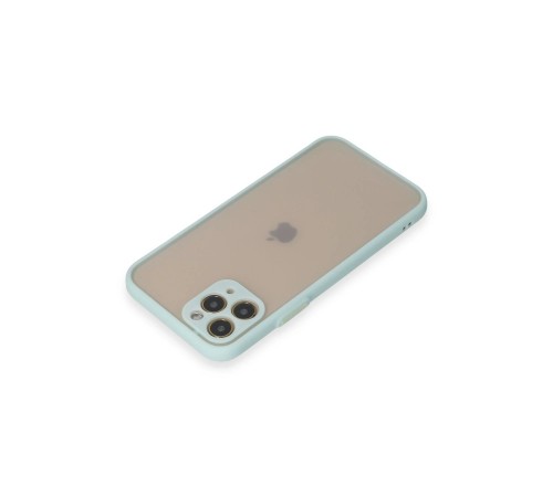 iPhone 11 Pro Kılıf Montreal Silikon Kapak - Turkuaz iPhone 11 Pro Kılıf Montreal Silikon Kapak - Turkuaz