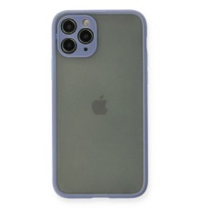 iPhone 11 Pro Kılıf Montreal Silikon Kapak - Gri