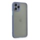 iPhone 11 Pro Kılıf Montreal Silikon Kapak - Gri