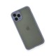 iPhone 11 Pro Kılıf Montreal Silikon Kapak - Gri