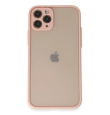 iPhone 11 Pro Kılıf Montreal Silikon Kapak - Pembe
