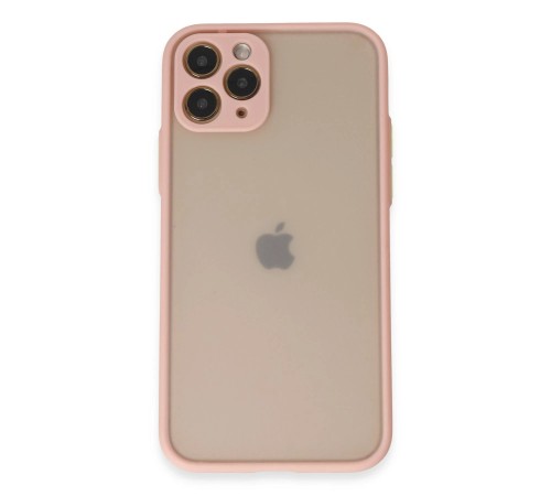 iPhone 11 Pro Kılıf Montreal Silikon Kapak - Pembe iPhone 11 Pro Kılıf Montreal Silikon Kapak - Pembe