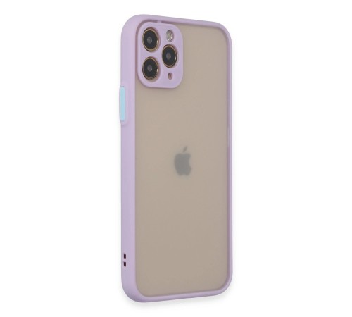 iPhone 11 Pro Kılıf Montreal Silikon Kapak - Mor iPhone 11 Pro Kılıf Montreal Silikon Kapak - Mor