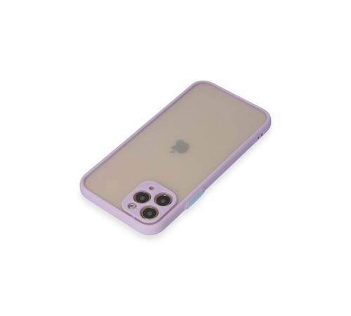 iPhone 11 Pro Kılıf Montreal Silikon Kapak - Mor iPhone 11 Pro Kılıf Montreal Silikon Kapak - Mor