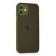 iPhone 12 Mini Kılıf Montreal Silikon Kapak - Açık Yeşil