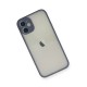 iPhone 11 Pro Max Kılıf Montreal Silikon Kapak - Gri