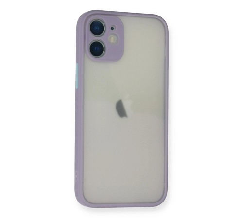 iPhone 11 Pro Max Kılıf Montreal Silikon Kapak - Mor iPhone 11 Pro Max Kılıf Montreal Silikon Kapak - Mor