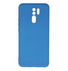 Xiaomi Redmi 9 Kılıf Nano içi Kadife Silikon - Mavi