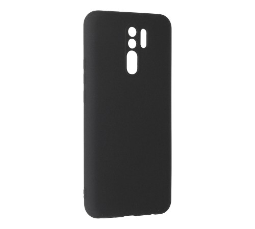 Xiaomi Redmi 9 Kılıf Nano içi Kadife Silikon - Gri Xiaomi Redmi 9 Kılıf Nano içi Kadife Silikon - Gri
