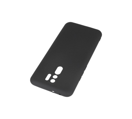 Xiaomi Redmi 9 Kılıf Nano içi Kadife Silikon - Gri Xiaomi Redmi 9 Kılıf Nano içi Kadife Silikon - Gri